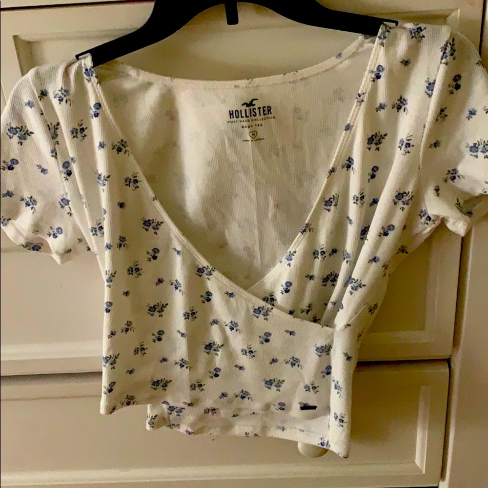 Hollister wrap shirt